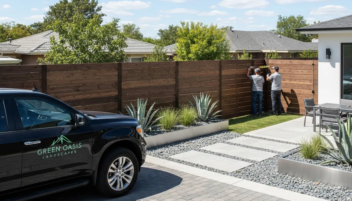 Fence installation in Palm Springs, CA for durable desert privacy and wind resistance