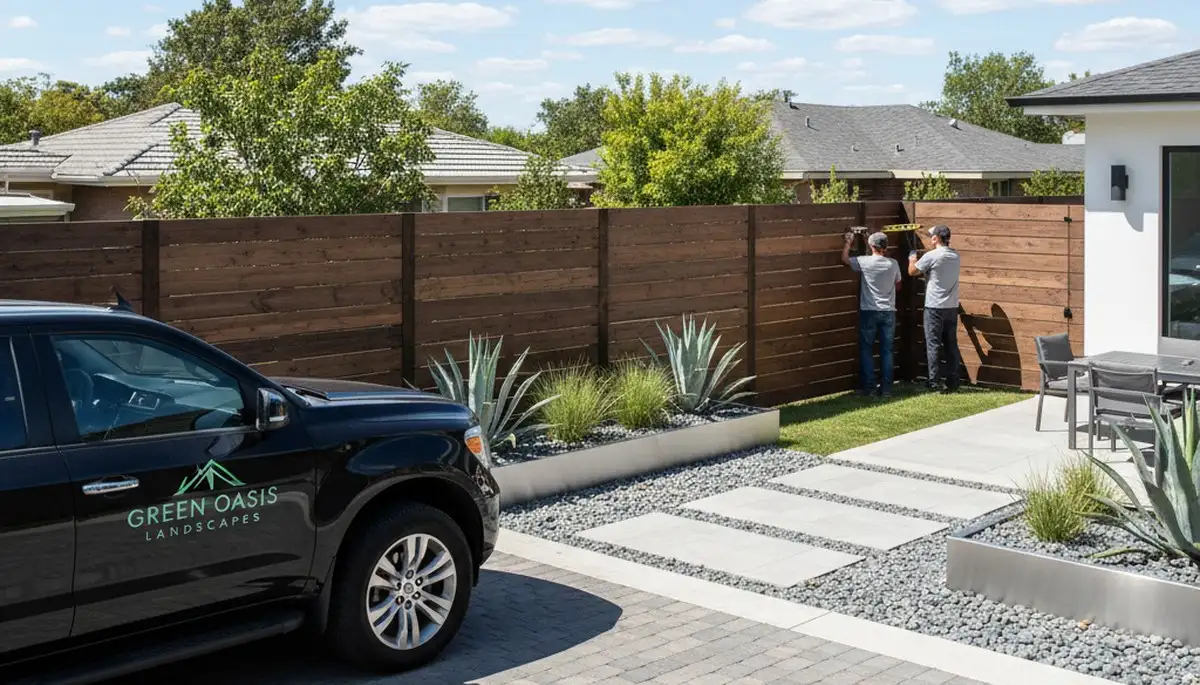 Fence installation in Palm Springs, CA for durable desert privacy and wind resistance