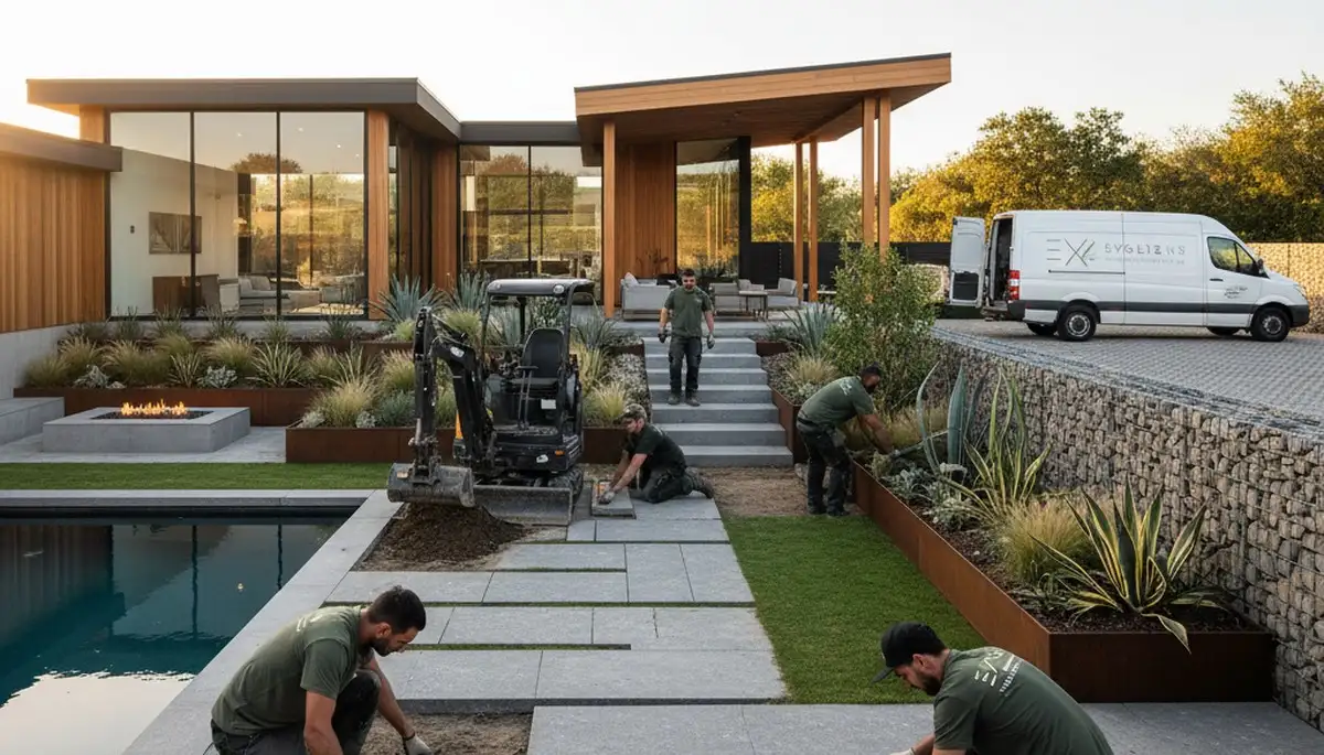 Desert landscaping in Palm Springs, CA for drought-tolerant yards and outdoor beauty