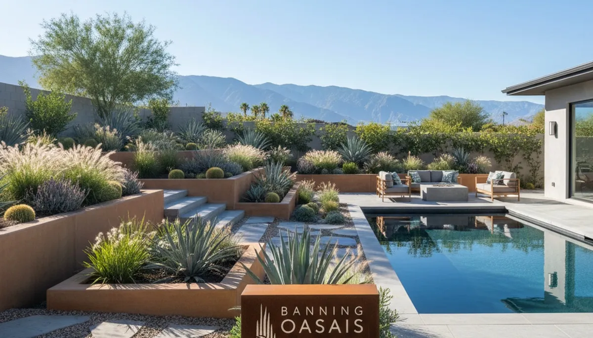 Palm Springs, CA landscaping design services for custom desert yards and outdoor spaces