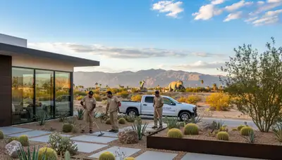 Palm Springs, CA landscaping design and installation services for residential and commercial properties