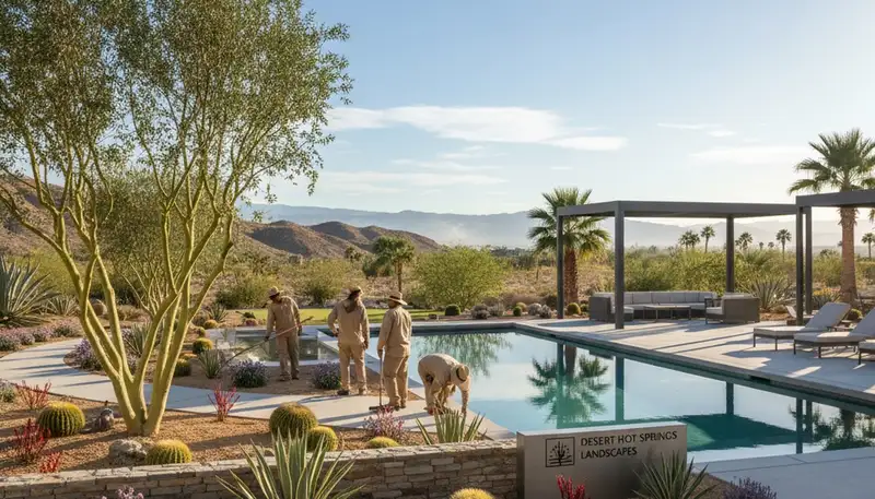 Palm Springs, CA landscaping design and installation services by Palm Springs Landscape Design