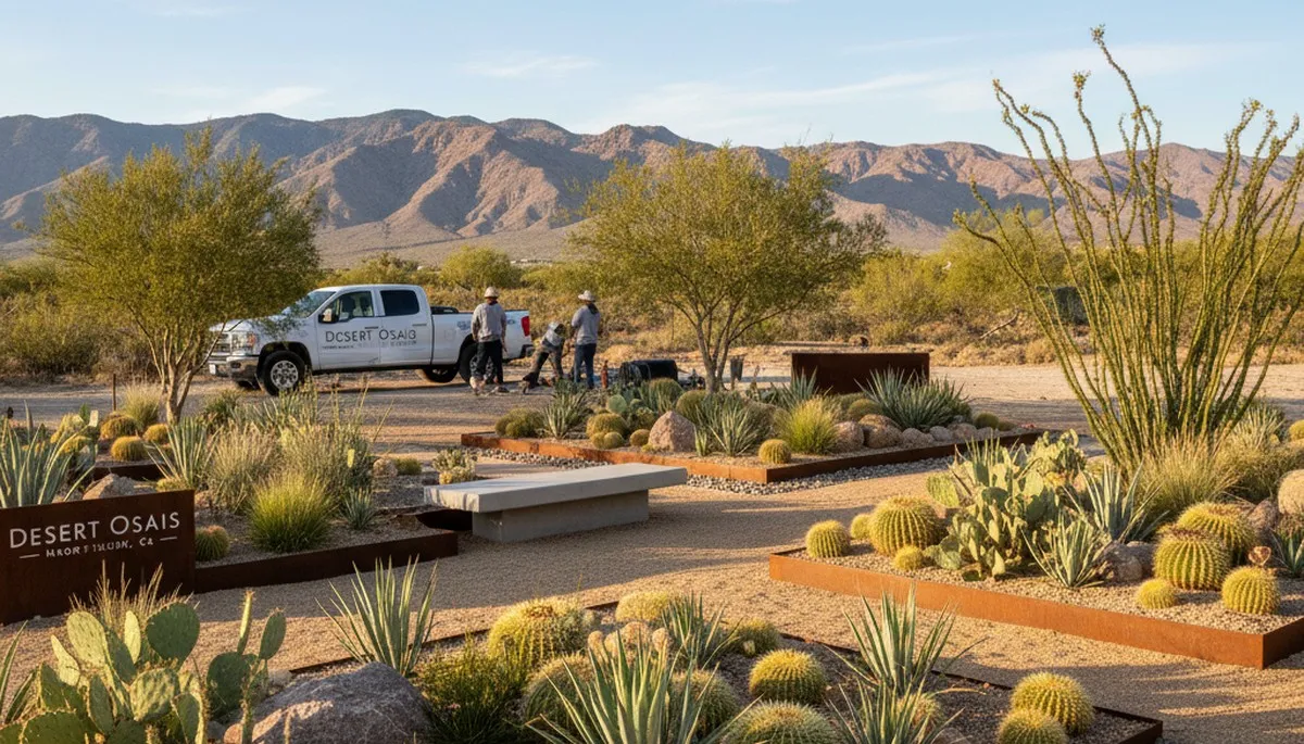 Palm Springs, CA landscaping design and installation service by Palm Springs Landscape Design