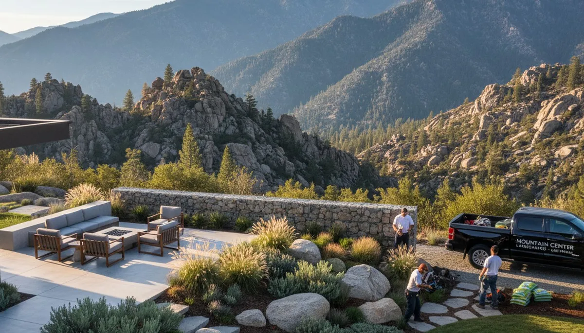 Palm Springs, CA landscaping design services for modern desert outdoor spaces