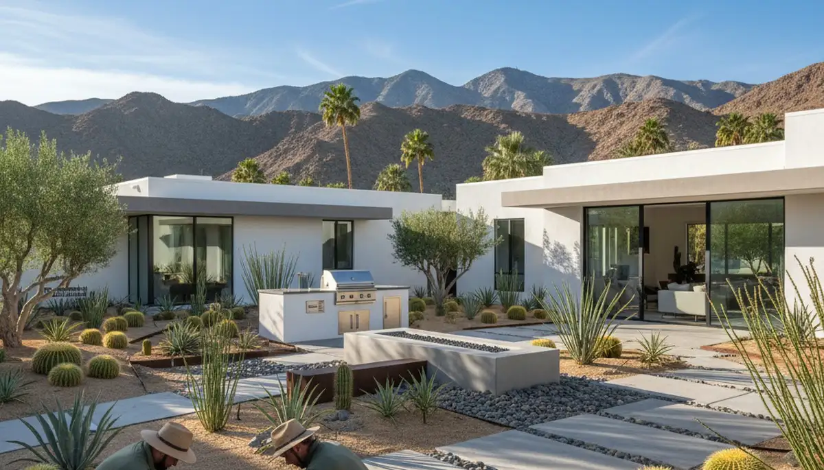 Palm Springs, CA landscaping design services for residential and commercial outdoor spaces
