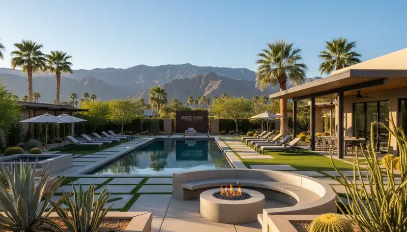 Palm Springs, CA landscaping design and installation for residential outdoor spaces