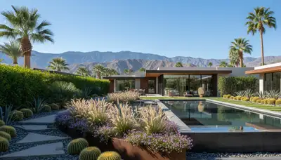 Palm Springs, CA landscaping design services for desert-friendly outdoor spaces
